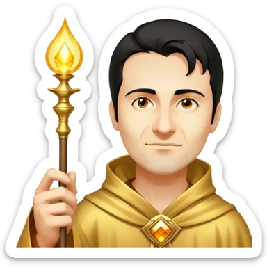 Golden Arcanist sticker