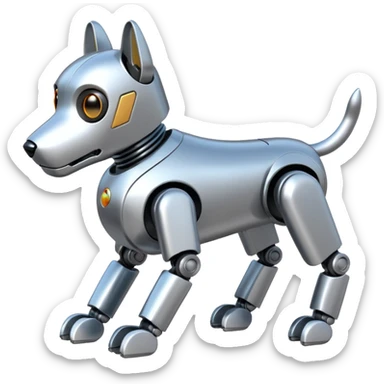Robots Dog sticker