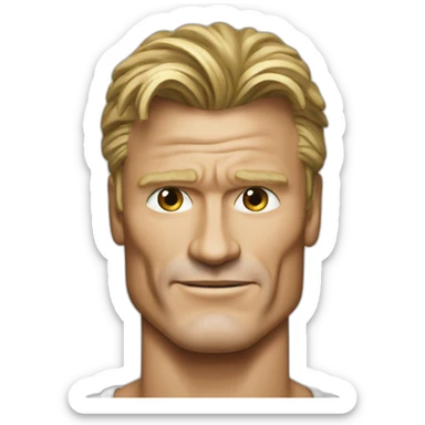 Dolph lundgren sticker
