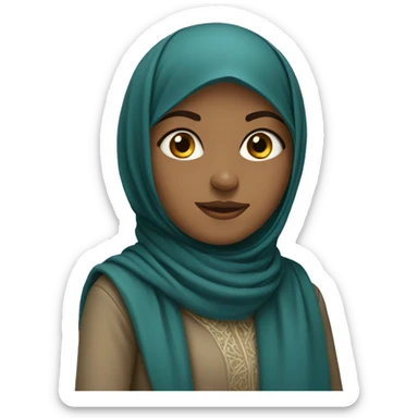 Islamic girl  sticker