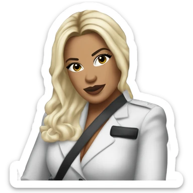 Chauffeur Sign saying Khloe sticker