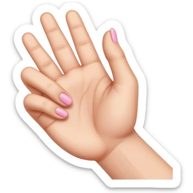 Pinky promise sticker