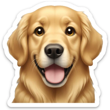 Golden retriever  sticker