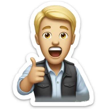 screaming software engineer sticker