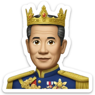 king of thailand sticker
