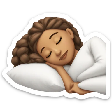 Ariana Grande sleeping sticker