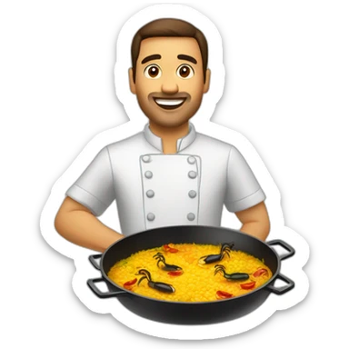 Paella de bogabante sticker