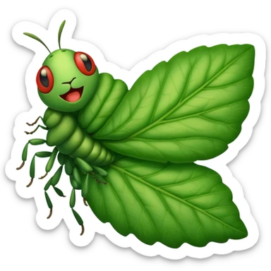 moth, life cycle stage3 sticker