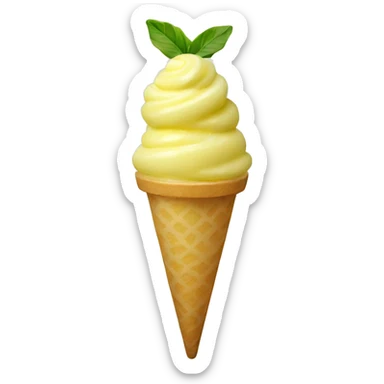 Lemon gelato sticker