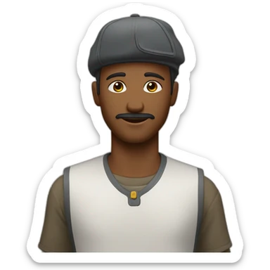 Poulain avec jument ￼ sticker