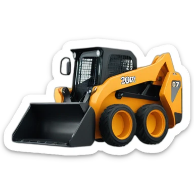 Skid Steer Loader sticker
