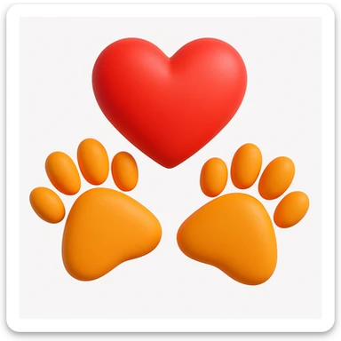 Make it microsoft style 3d fluent emojis: Add a heart to the image sticker