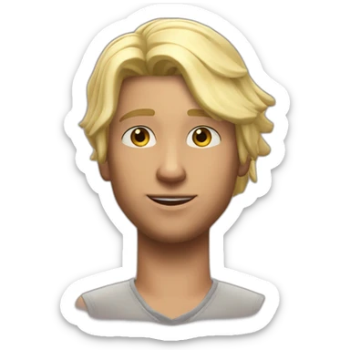 Sims+4+Malcom+Landgraab-Man-blonde-hair sticker