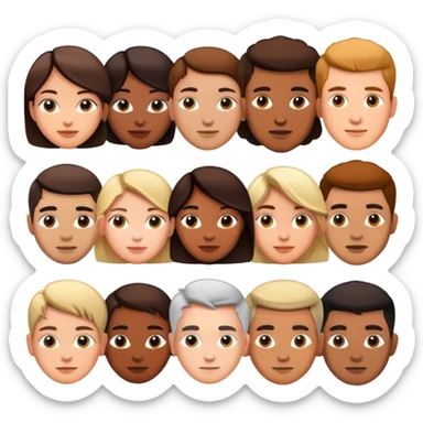 motivated Men and Women sticker