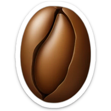 / Coffee bean / sticker