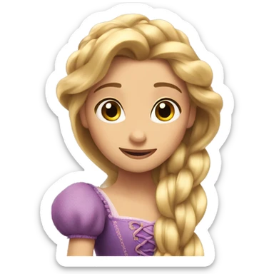 Rapunzel sticker