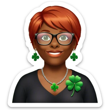 Clover Charm sticker