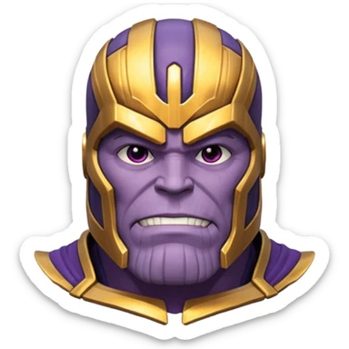 thanos sticker