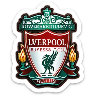 Liverpool logo sticker