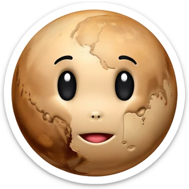 Planet Pluto sticker
