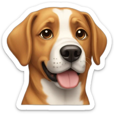 dog-and-dog sticker