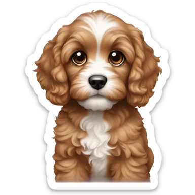 Cavapoo puppy  sticker
