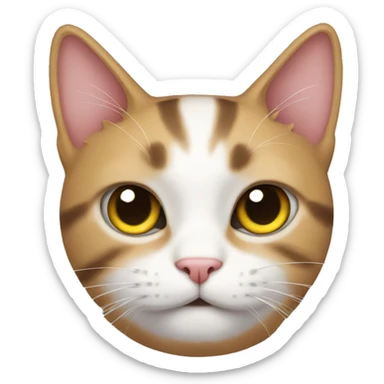 Cat sticker