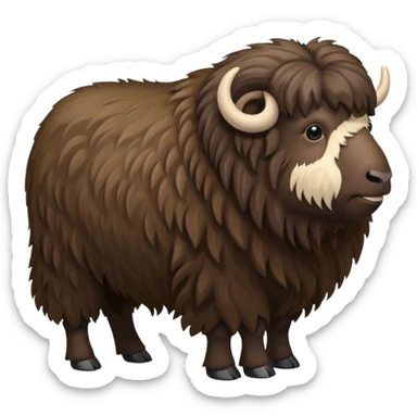 Musk Ox sticker