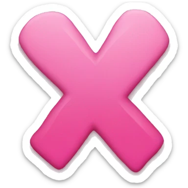 pink checkmark sticker
