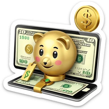 AI is now the present architect of financial wellness 💰✅ not a future disruptor. AI reshapes how individuals, businesses and economies sustain financial health. sticker