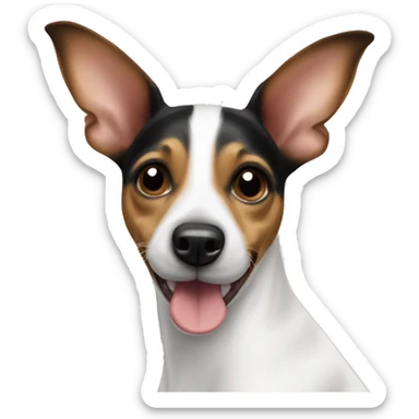 Rat terrier sticker