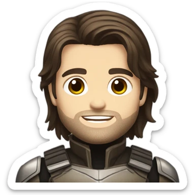 Bucky Barnes sticker