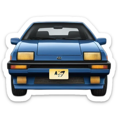 ae86-toyota-trueno sticker