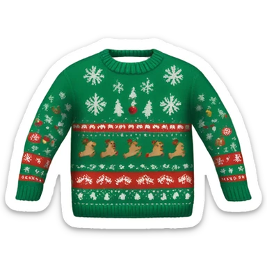 Christmas sweater  sticker