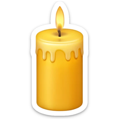 candle sticker