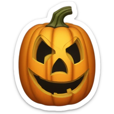 Jack-o-lanterne  sticker