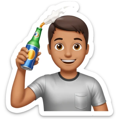 shotgun a beer sticker