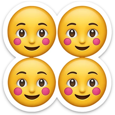 I like the first 4 emojis better sticker