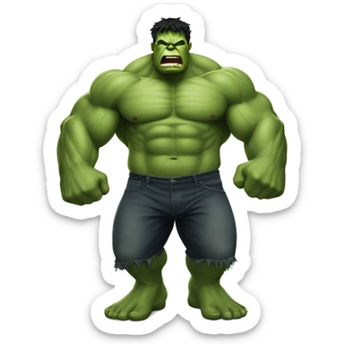 Hulk sticker
