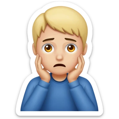 Uncomfortable  sticker