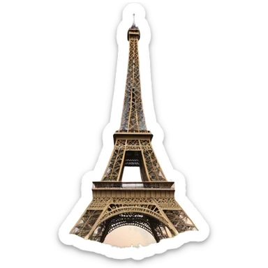 Eiffel tower  sticker