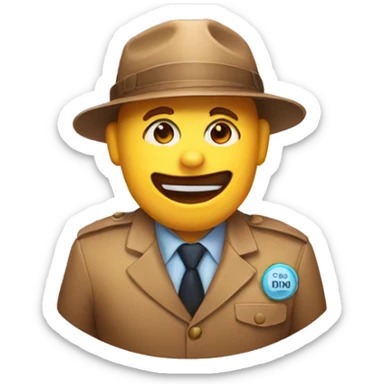 A badge that has the word Bingo Master sticker