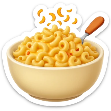 macaroni and cheese sticker