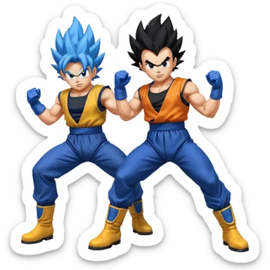 dragon ball fusion sticker
