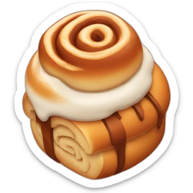 cinnamon-bun sticker