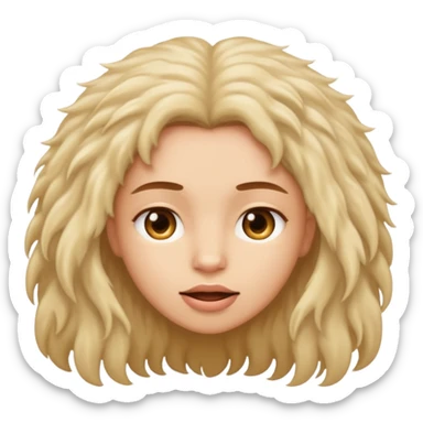 Penis entering a hairy vagina sticker