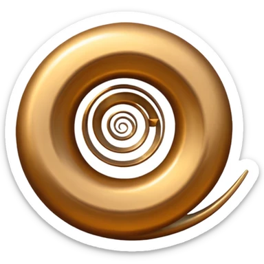 golden spiral sticker