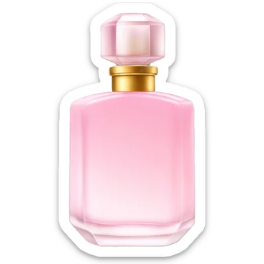 Light pink perfume sticker