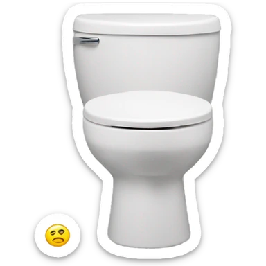 Make a skibidi toilet alpha Sigma Gen Z emoji sticker