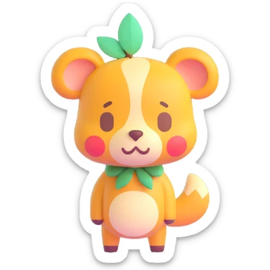 animal crossing character sticker